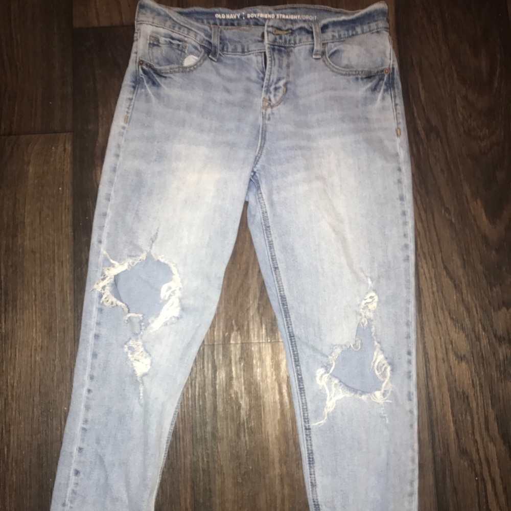 Boyfriend Jeans light wash size 2